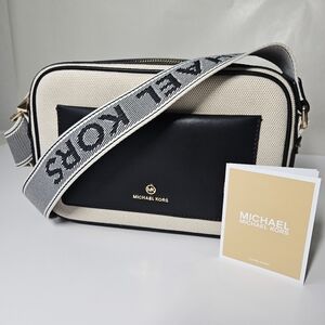 MICHAEL Michael Kors Maeve Large Pocket Canvas Crossbody Bag